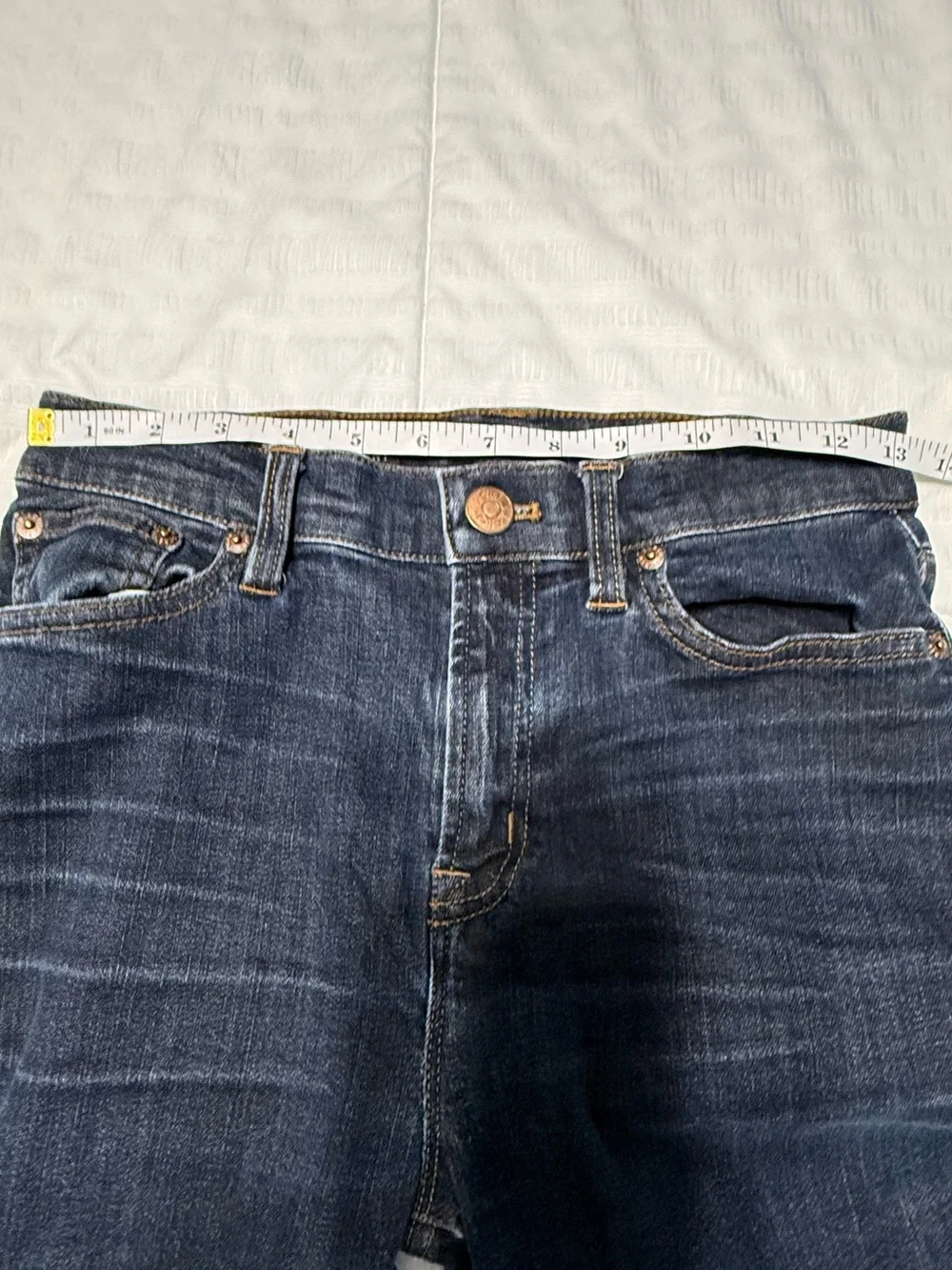 J. Crew Dark Indigo Straight-Leg Women's Jeans
